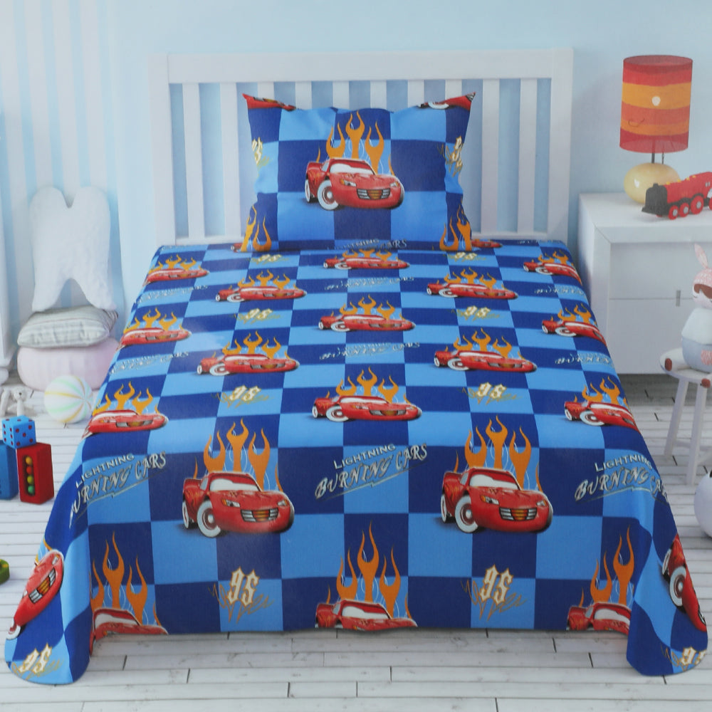 Kids Single Bed Sheet - A10, Single Size Bed Sheet, Chase Value, Chase Value