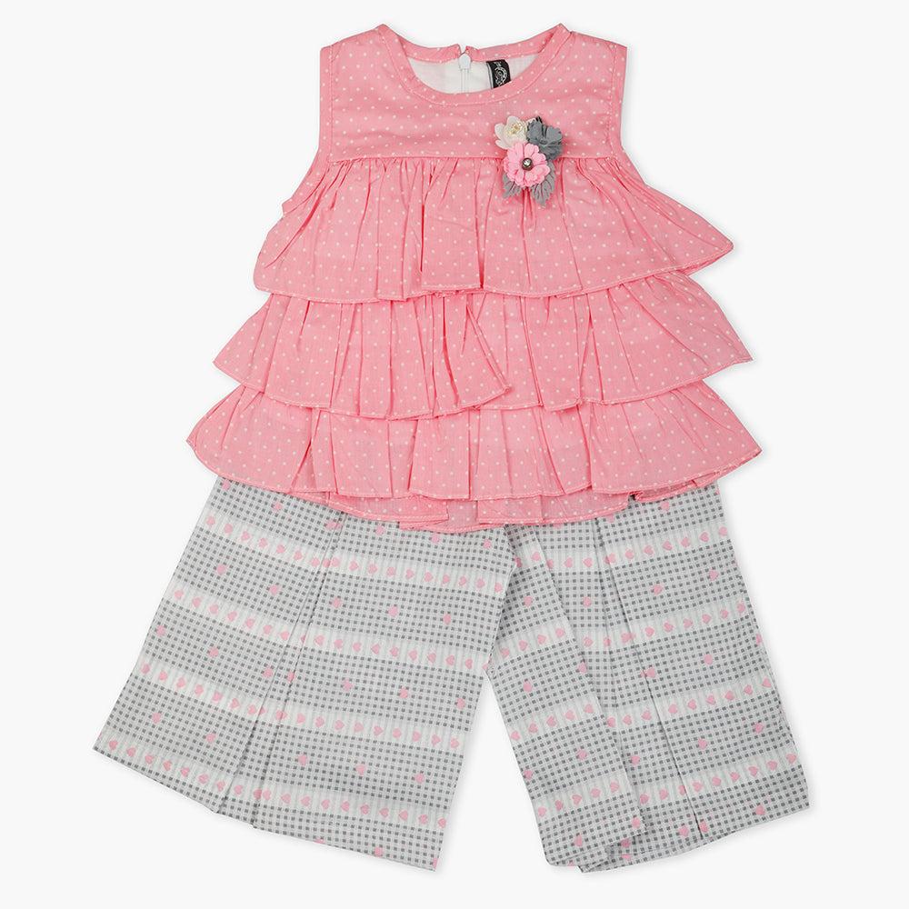 Girls Suit - Pink, Girls Shalwar Kameez, Chase Value, Chase Value