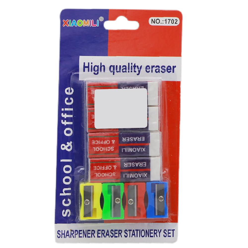 Sharpner And Eraser, Pencil Boxes & Stationery Sets, Chase Value, Chase Value