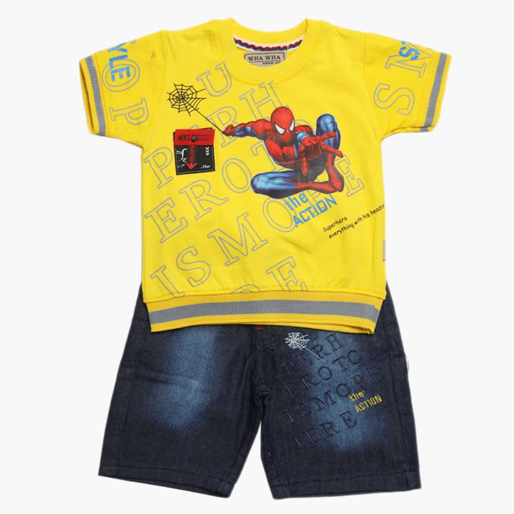 Boys Suit - Yellow, Boys Sets & Suits, Chase Value, Chase Value