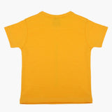 Boys Half Sleeves T-Shirt - Yellow, Boys T-Shirts, Chase Value, Chase Value
