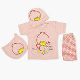 Newborn Boys Half Sleeves Suit - Peach, Newborn Boys Sets & Suits, Chase Value, Chase Value
