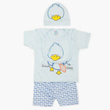 Newborn Boys Half Sleeves Suit - Blue, Newborn Boys Sets & Suits, Chase Value, Chase Value