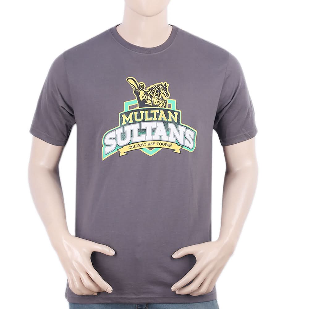 Men's Multan Sultan T-Shirt - Grey, Men's Fashion, Chase Value, Chase Value