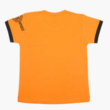 Boys Half Sleeves T-Shirt - Orange, Boys T-Shirts, Chase Value, Chase Value