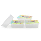 Storage Box 4 Pcs Set - Sea Green, Home & Lifestyle, Storage Boxes, Chase Value, Chase Value