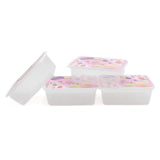 Storage Box 4 Pcs Set - Pink, Home & Lifestyle, Storage Boxes, Chase Value, Chase Value