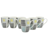 New Bone China Mug 6 Pieces Set - Multi, Home & Lifestyle, Glassware & Drinkware, Chase Value, Chase Value