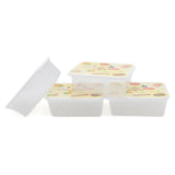 Storage Box 4 Pcs Set - Yellow, Home & Lifestyle, Storage Boxes, Chase Value, Chase Value