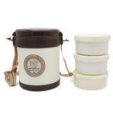 Partner Lunch Carrier New (Large) - Brown, Home & Lifestyle, Storage Boxes, Chase Value, Chase Value