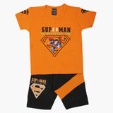 Boys Half Sleeves Suit - Orange, Boys Sets & Suits, Chase Value, Chase Value