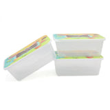 Storage Box 3 Pcs Set - Sea Green, Home & Lifestyle, Storage Boxes, Chase Value, Chase Value