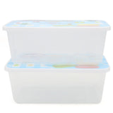 Storage Box 2 Pcs Set - Blue, Home & Lifestyle, Storage Boxes, Chase Value, Chase Value