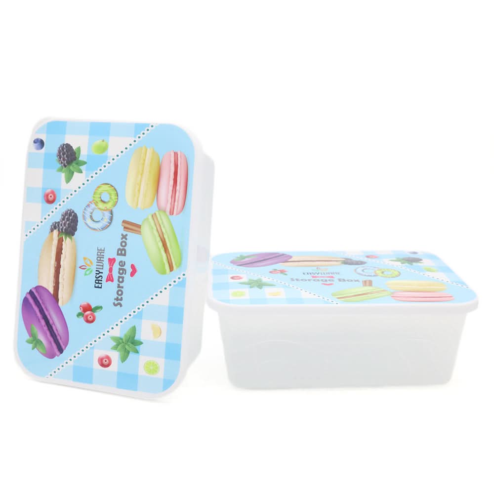 Storage Box 2 Pcs Set - Blue, Home & Lifestyle, Storage Boxes, Chase Value, Chase Value