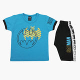 Boys Half Sleeves Suit - Blue, Boys Sets & Suits, Chase Value, Chase Value