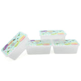 Storage Box 4 Pcs Set - Cyan, Home & Lifestyle, Storage Boxes, Chase Value, Chase Value