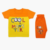 Boys Half Sleeves Suit - Orange, Boys Sets & Suits, Chase Value, Chase Value