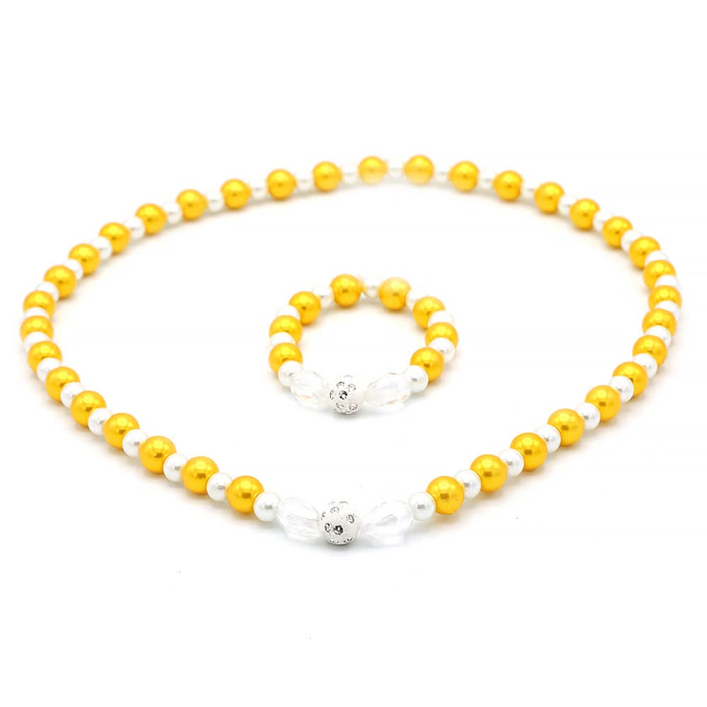 Girls Mala - Yellow, Kids, Necklace And Chains, Chase Value, Chase Value