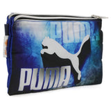Pencil Pouch Two Zipper - Blue, Kids, Pencil Boxes And Stationery Sets, Chase Value, Chase Value