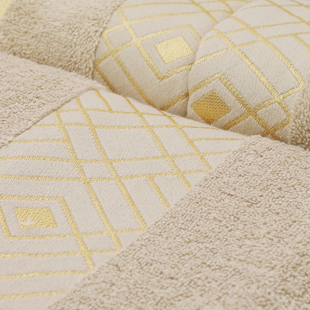 Towel Set 3 Pcs C.T - Brown, Home & Lifestyle, Bath Towels, Chase Value, Chase Value