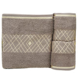 Towel Set 3 Pcs C.T - Beige, Home & Lifestyle, Bath Towels, Chase Value, Chase Value