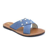 Girls Slipper - Light Blue, Kids, Girls Slippers, Chase Value, Chase Value