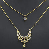 Women's American Diamond Jewelry Set - Golden, Women, Jewellery Set, Chase Value, Chase Value