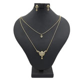 Women's American Diamond Jewelry Set - Golden, Women, Jewellery Set, Chase Value, Chase Value
