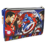 Pencil Pouch Two Zipper - Blue, Kids, Pencil Boxes And Stationery Sets, Chase Value, Chase Value