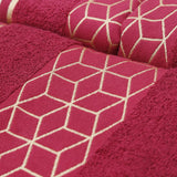 Towel Set 3 Pcs C.T - Maroon, Home & Lifestyle, Bath Towels, Chase Value, Chase Value