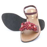 Girls Sandal - Maroon, Kids, Girls Sandals, Chase Value, Chase Value