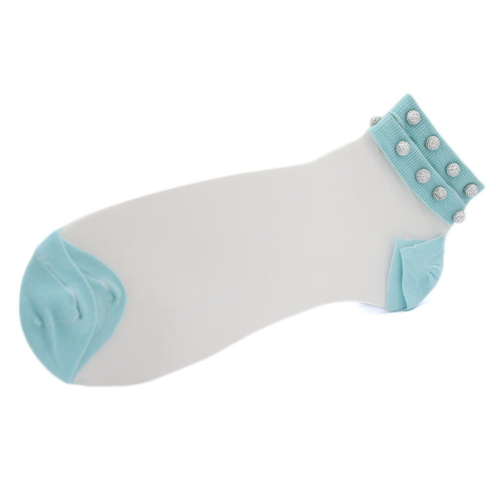 Women's Socks - Cyan, Women, Socks Stocking And Gloves, Chase Value, Chase Value