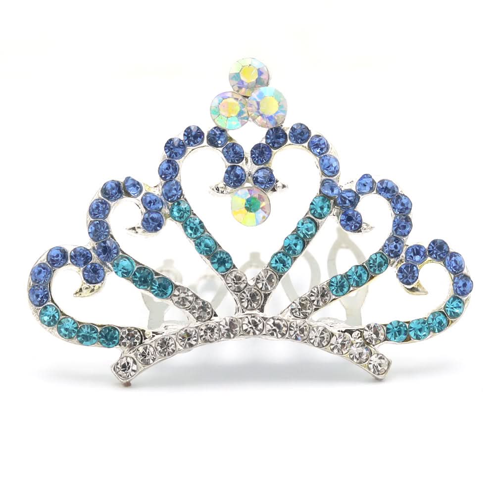 Crown Comb - Blue, Women, Hair And Head Jewellery, Chase Value, Chase Value