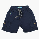 Boys Cotton Shorts - Navy Blue, Boys Shorts, Chase Value, Chase Value