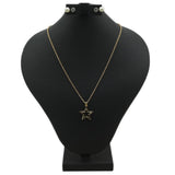 Women's Locket Set With Two Rings - Golden, Women, Chains & Lockets, Chase Value, Chase Value