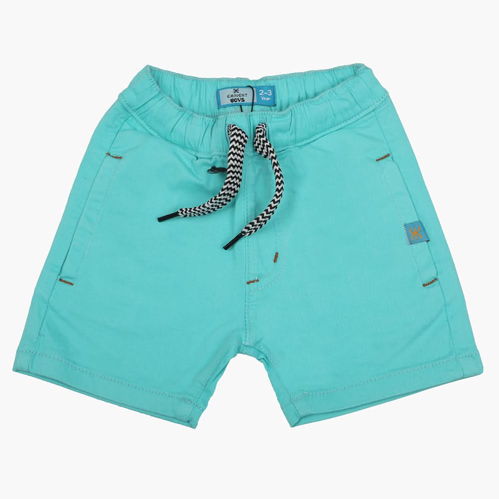 Boys Cotton Shorts - Sea Green, Boys Shorts, Chase Value, Chase Value