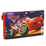 Pencil Pouch Three Zipper - Red, Pencil Boxes & Stationery Sets, Chase Value, Chase Value