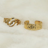 Women's Locket Set With Two Rings - Golden, Women, Chains & Lockets, Chase Value, Chase Value