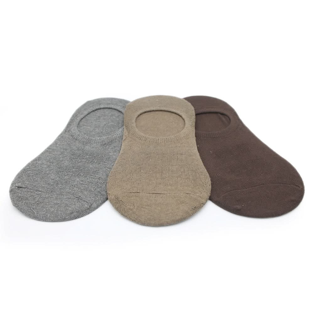 Men's 3Pcs Loafers Socks - K, Men, Mens Socks, Chase Value, Chase Value