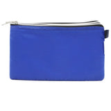 Pencil Pouch Three Zipper - Blue, Pencil Boxes & Stationery Sets, Chase Value, Chase Value