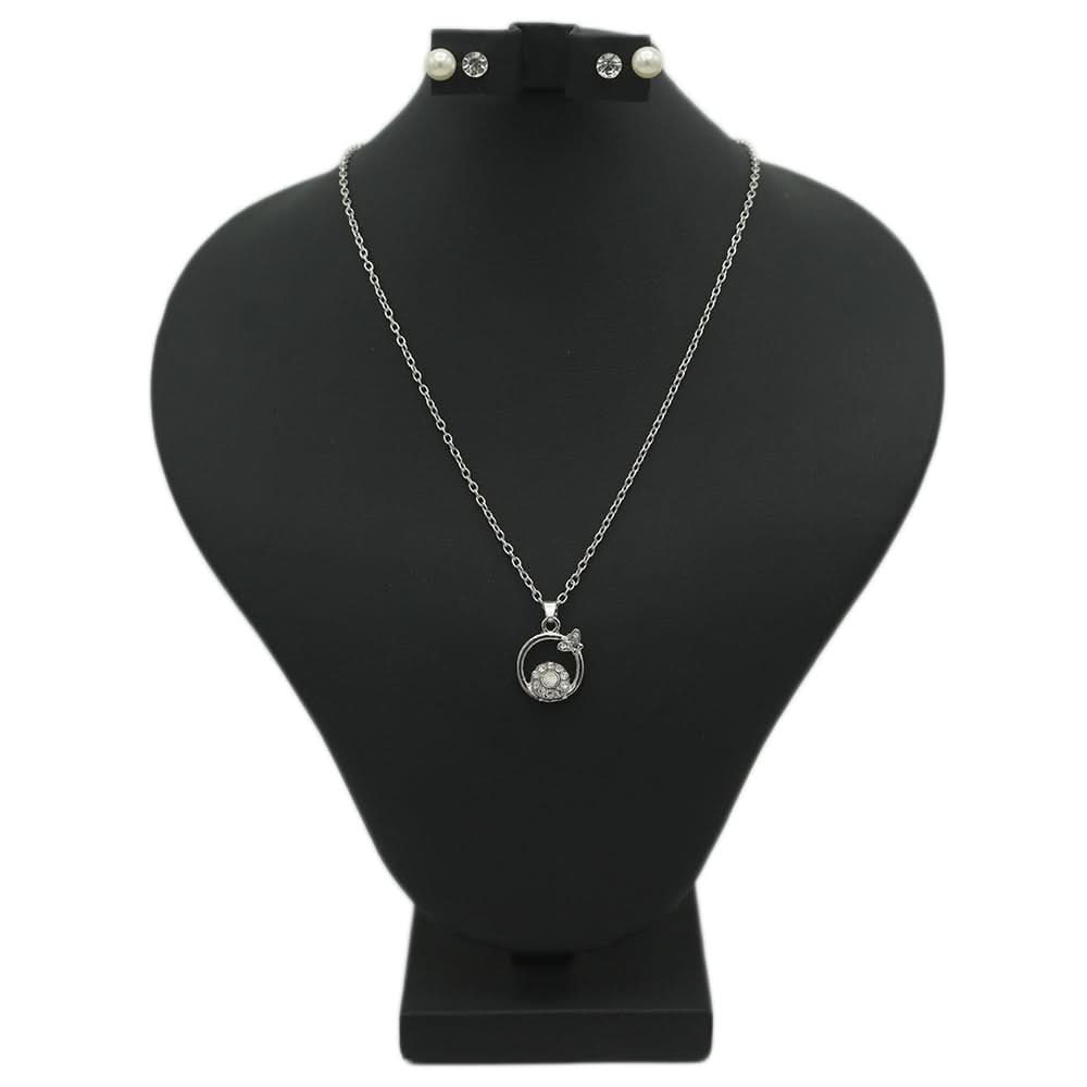 Women's Locket Set With Two Rings - Silver, Women, Chains & Lockets, Chase Value, Chase Value