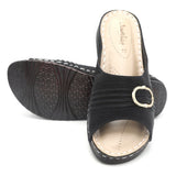 Women's Softy Slipper 129 - Black, Women, Slippers, Chase Value, Chase Value