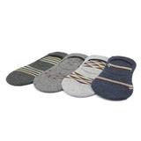 Men's 4Pcs Loafer Socks - F, Men, Mens Socks, Chase Value, Chase Value
