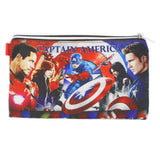 Pencil Pouch Two Zipper - Red, Pencil Boxes & Stationery Sets, Chase Value, Chase Value