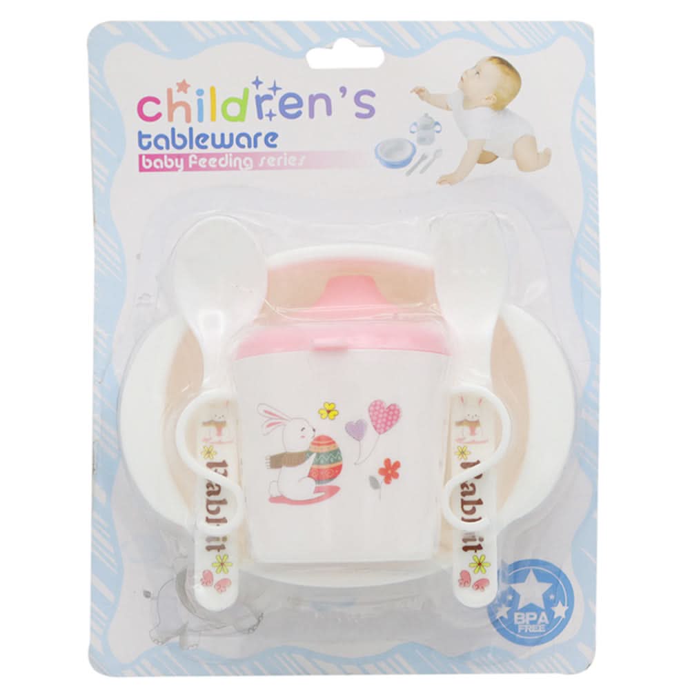 Children Tableware Series - Pink, Kids, Feeding Supplies, Chase Value, Chase Value
