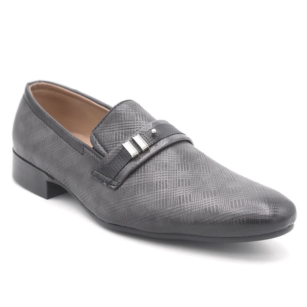 Men's Formal Shoes 3081- Grey, Men, Formal Shoes, Chase Value, Chase Value