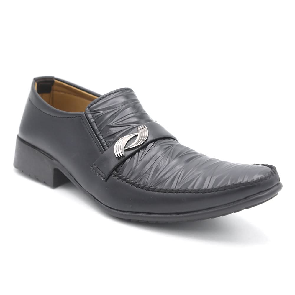 Men's Formal Shoes 00066 - Black, Men, Formal Shoes, Chase Value, Chase Value