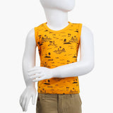 Boys Half Sleeves T-Shirt - Yellow, Boys T-Shirts, Chase Value, Chase Value