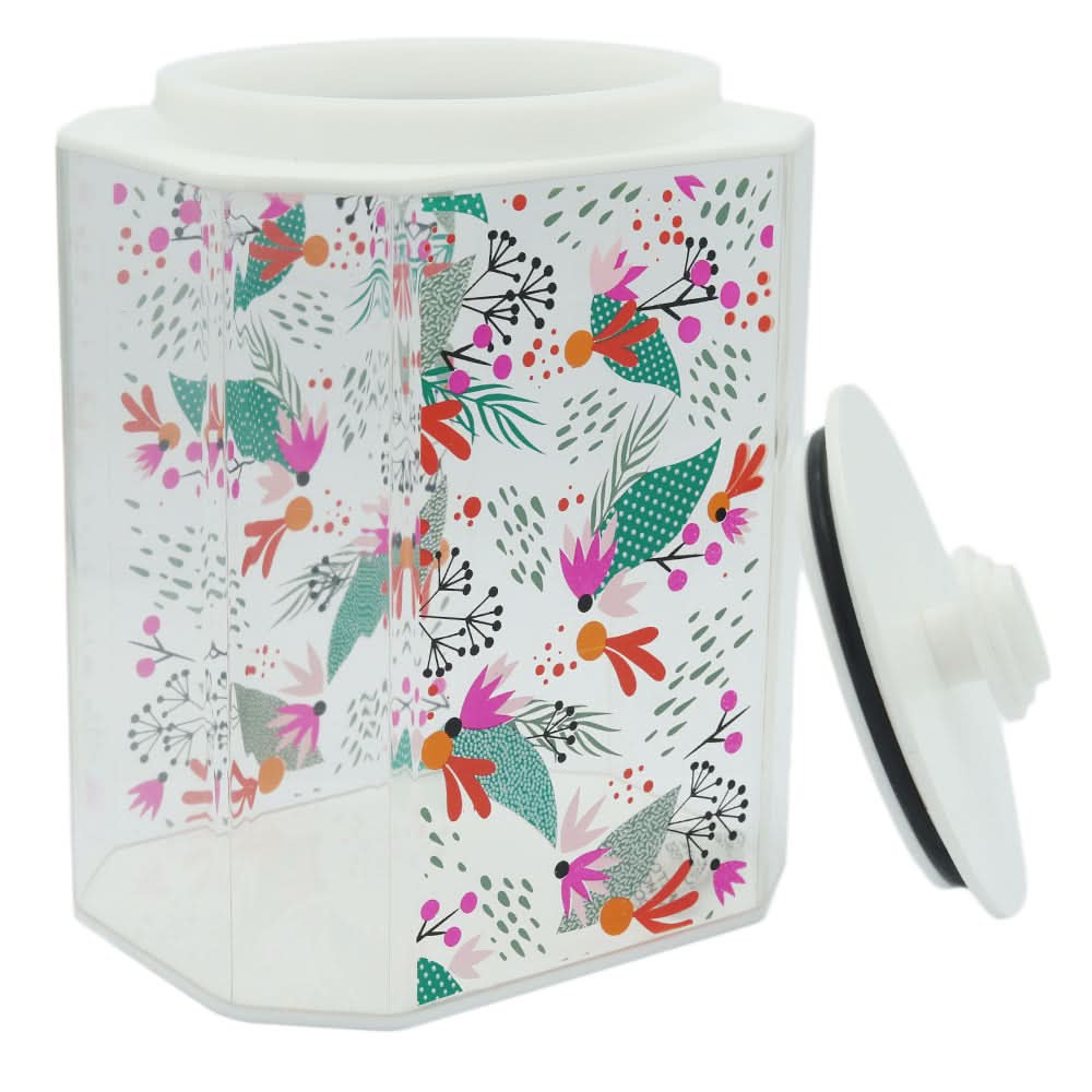 Crystal Air Tight Jar Large - White, Home & Lifestyle, Storage Boxes, Chase Value, Chase Value
