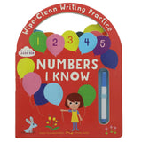 Wipe-Clean Writing Number Book - Multi, Kids, Kids Educational Books, Chase Value, Chase Value